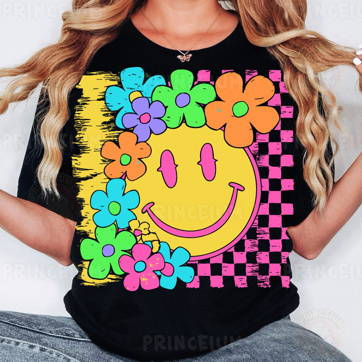 Groovy Smiley Flowers
