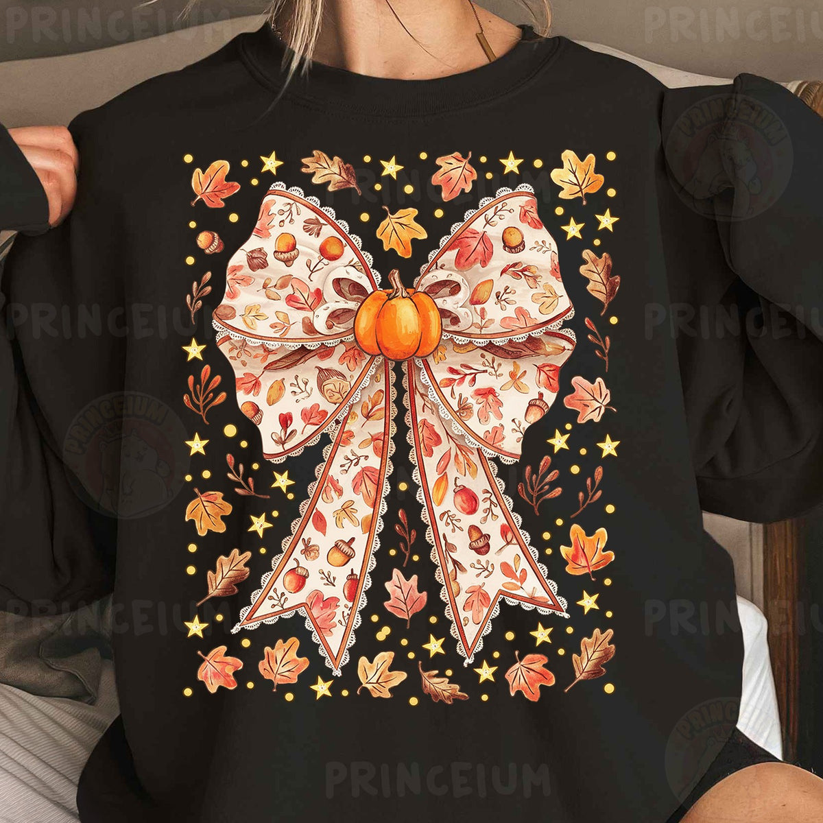 Retro Smiley Daisy Bow