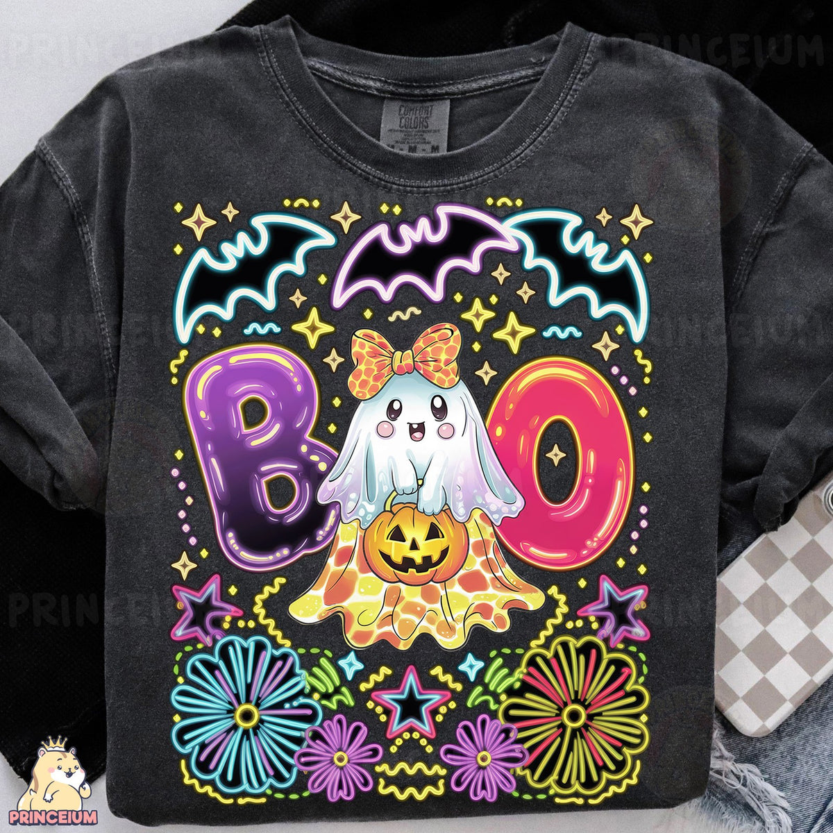 Neon Boo Ghost