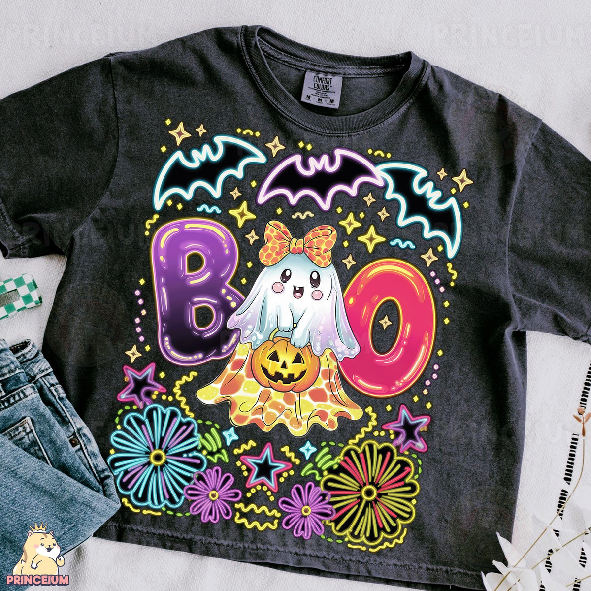 Neon Boo Ghost