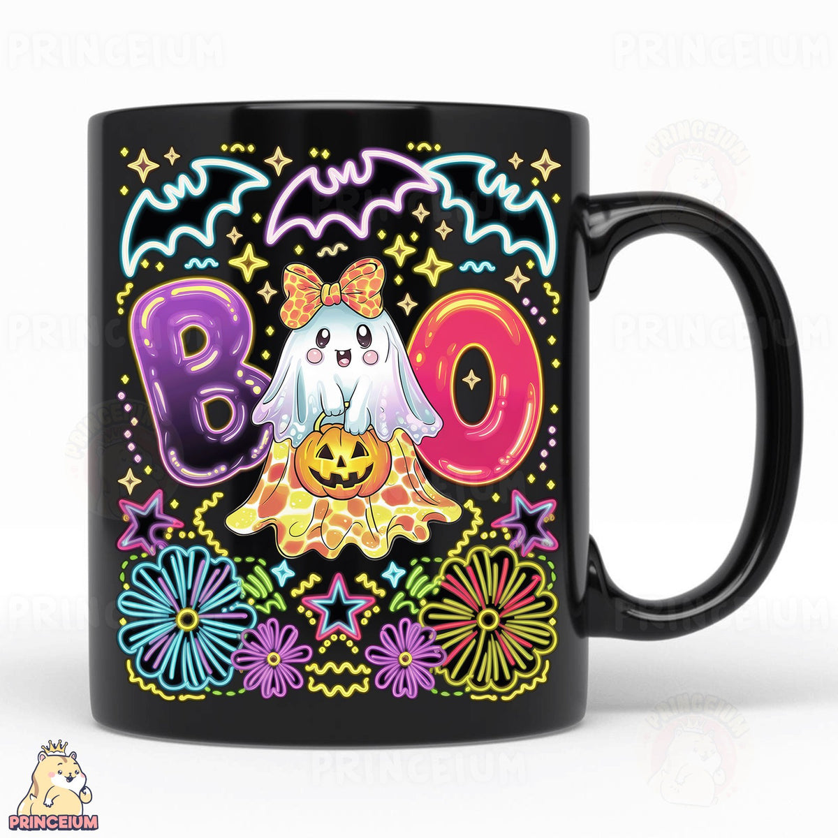 Neon Boo Ghost