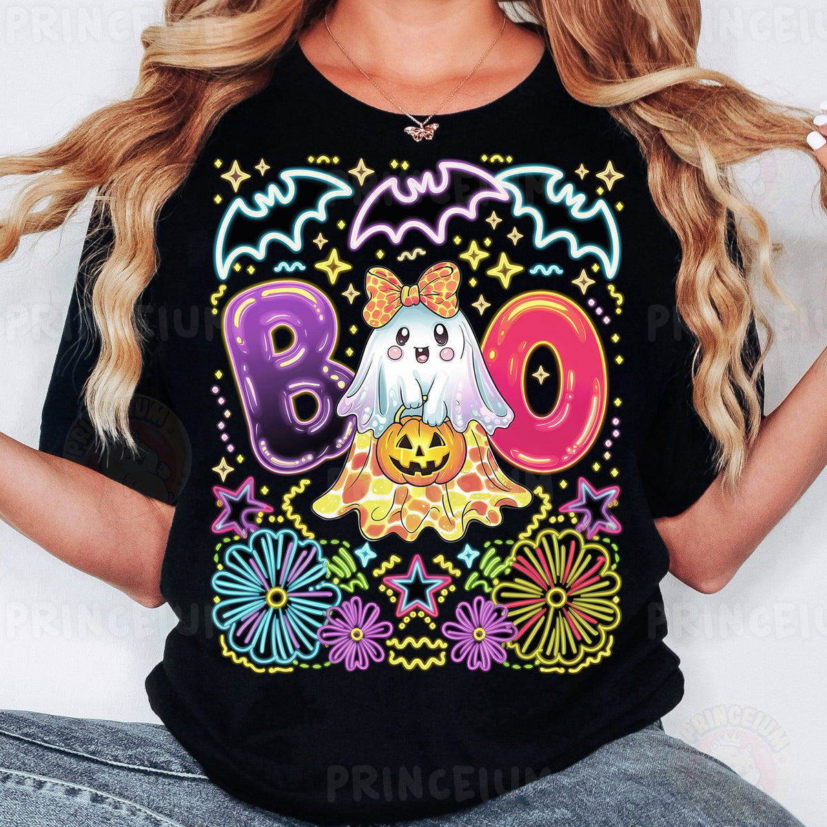 Neon Boo Ghost