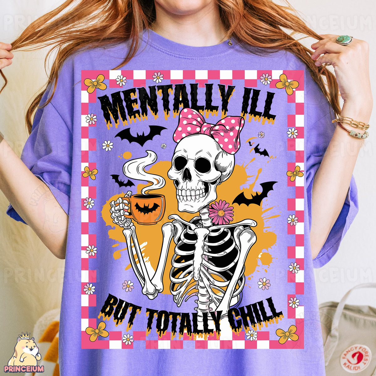 Mentally Ill But Totally Chill Skeleton