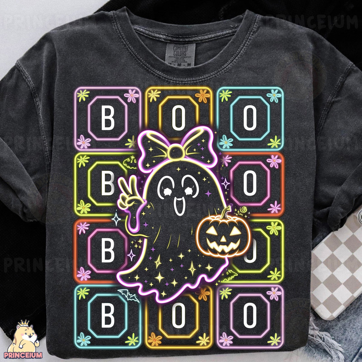 Neon Boo Ghost