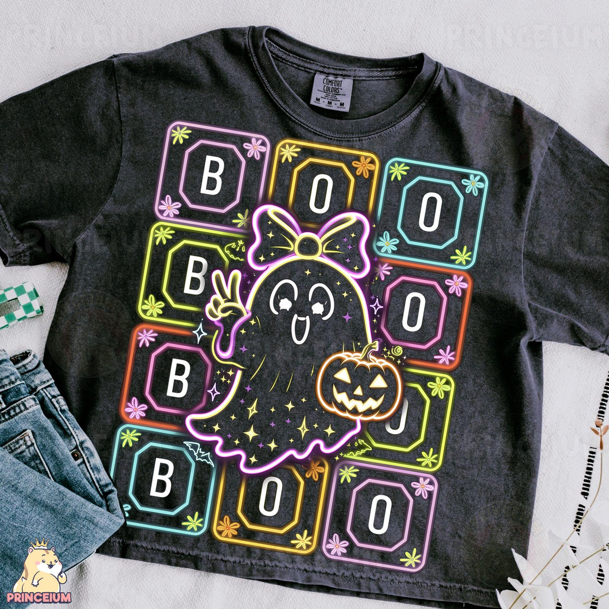 Neon Boo Ghost