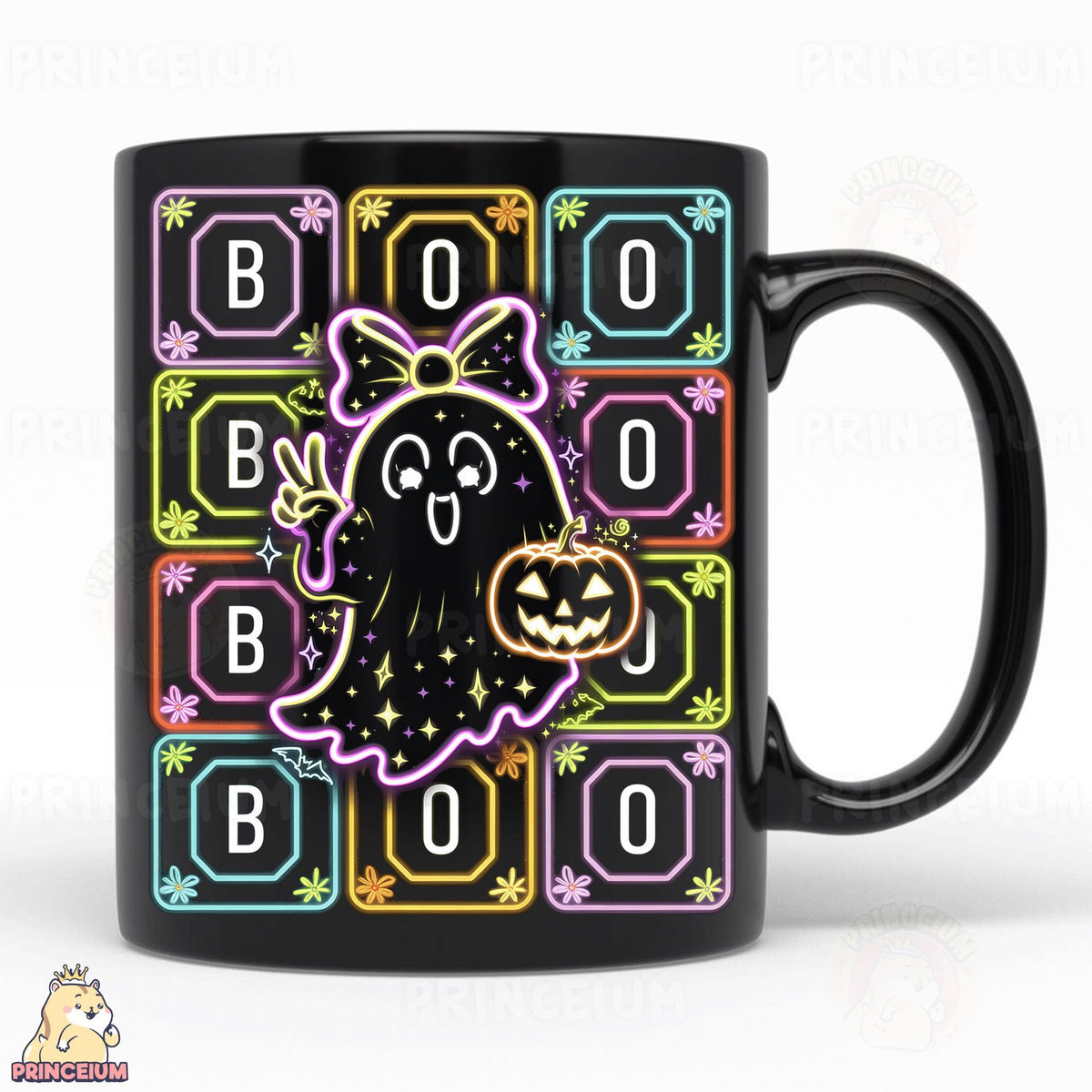 Neon Boo Ghost