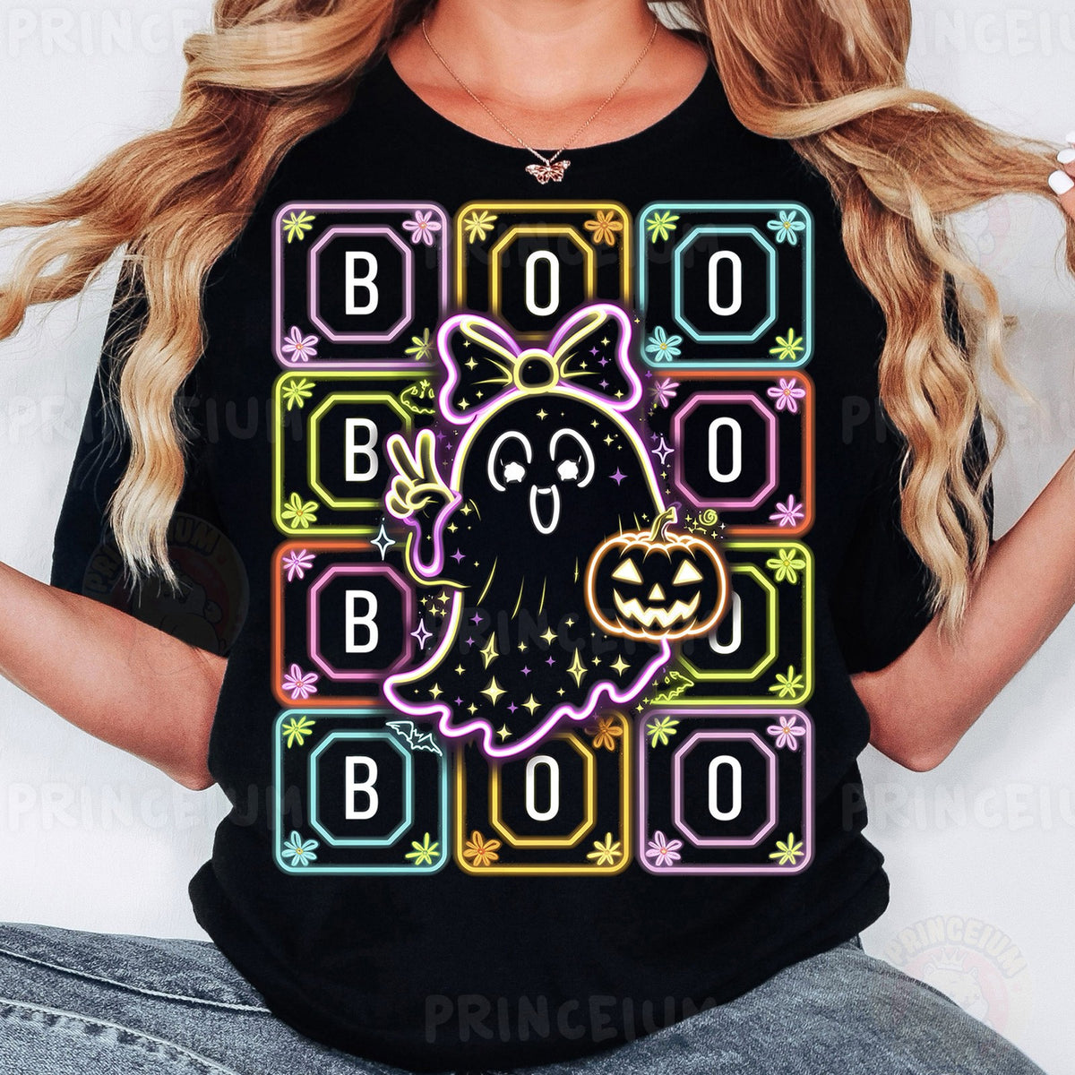 Neon Boo Ghost