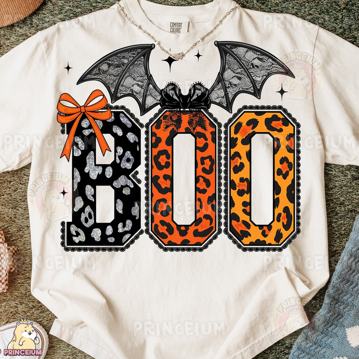 Boo Leopard Bats