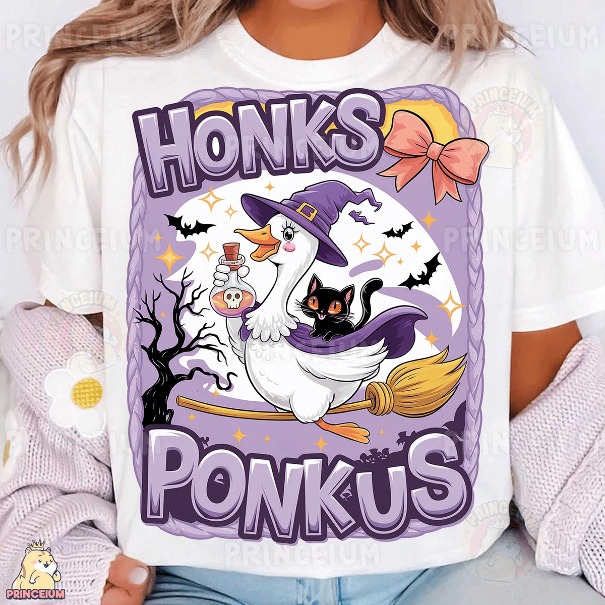 Honks Ponkus Witch Goose
