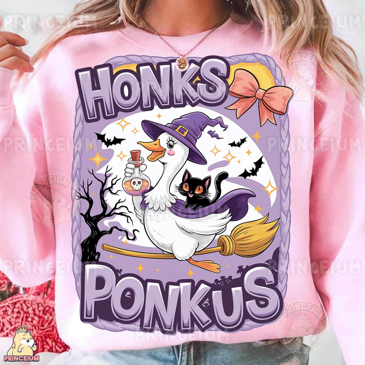 Honks Ponkus Witch Goose