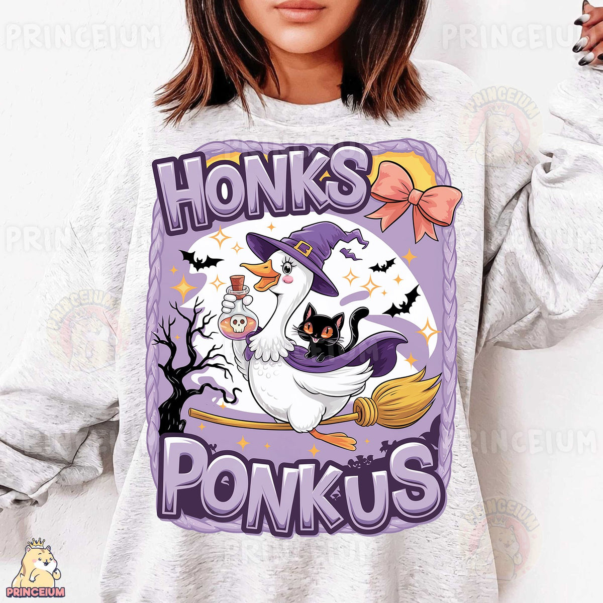 Honks Ponkus Witch Goose