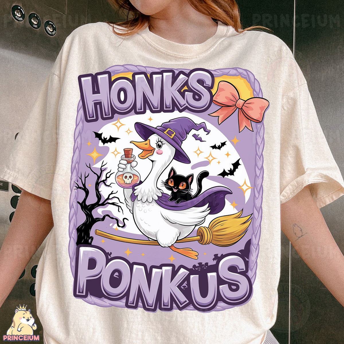 Honks Ponkus Witch Goose