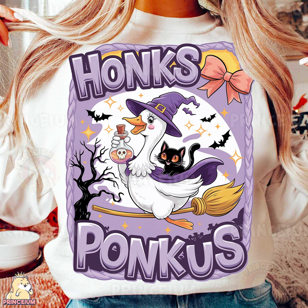 Honks Ponkus Witch Goose