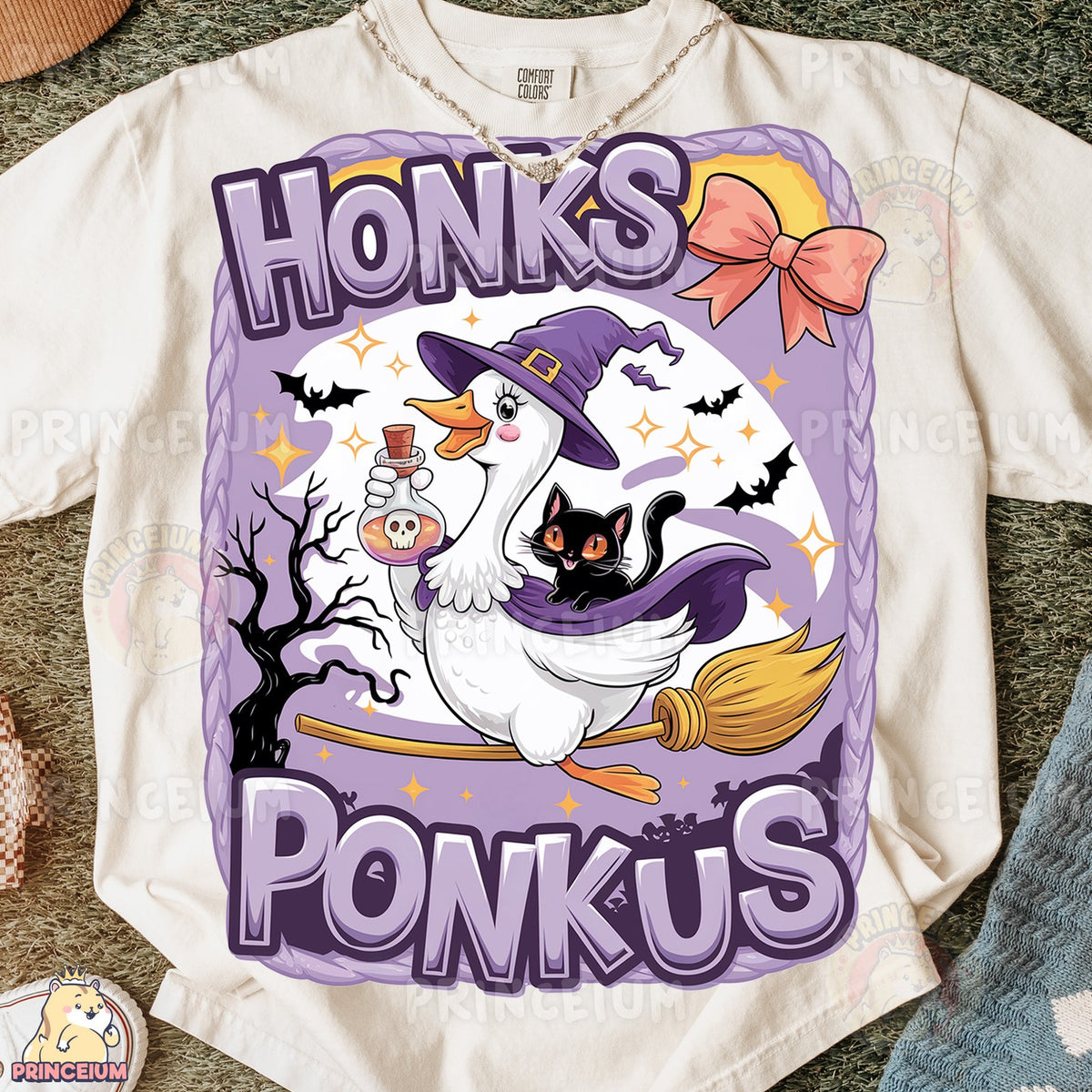 Honks Ponkus Witch Goose