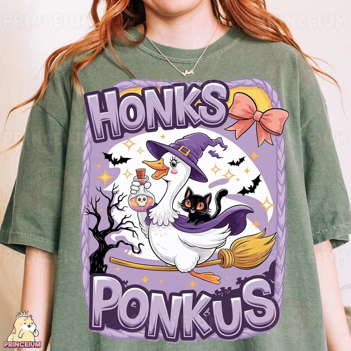 Honks Ponkus Witch Goose