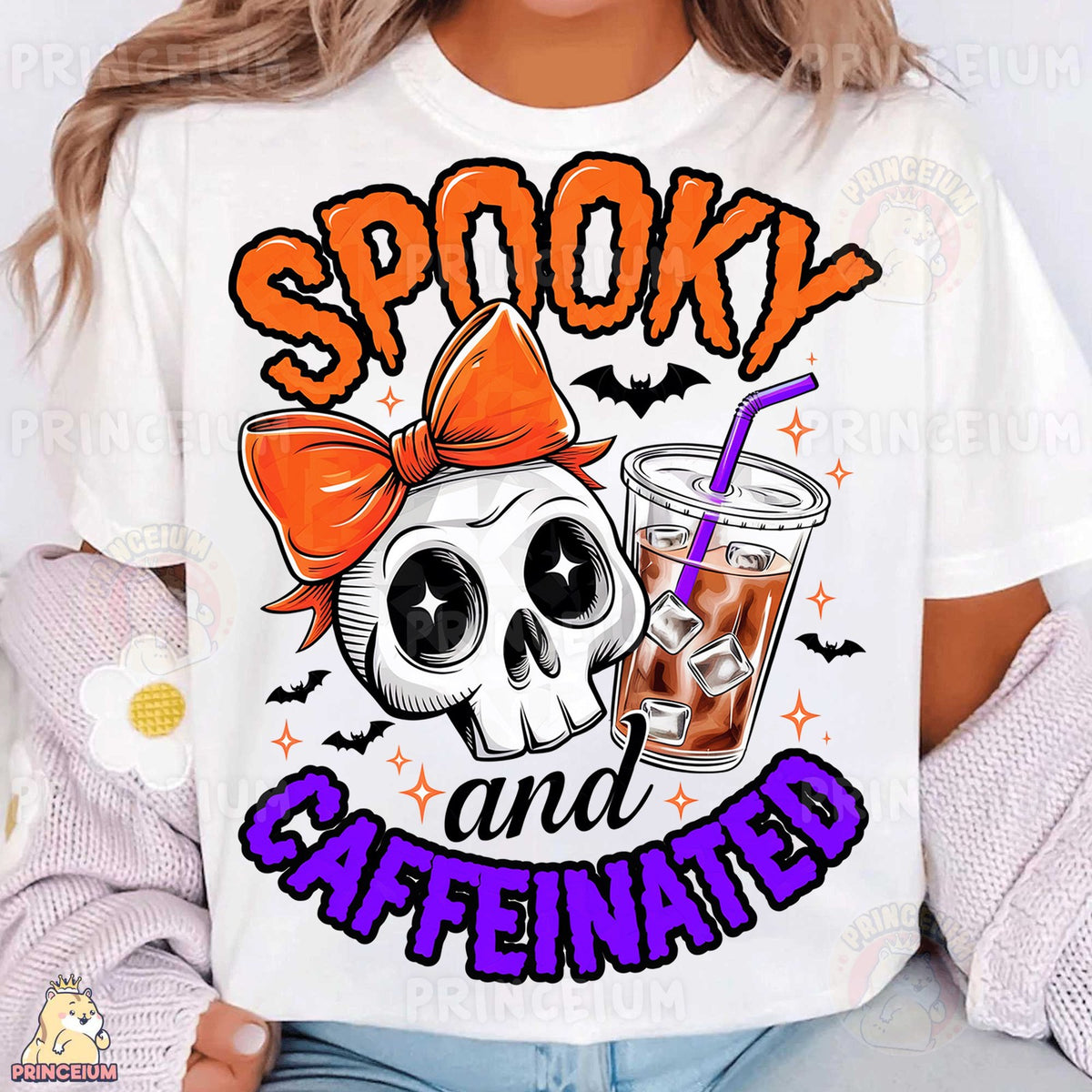 Spooky and Caffeinated Skull