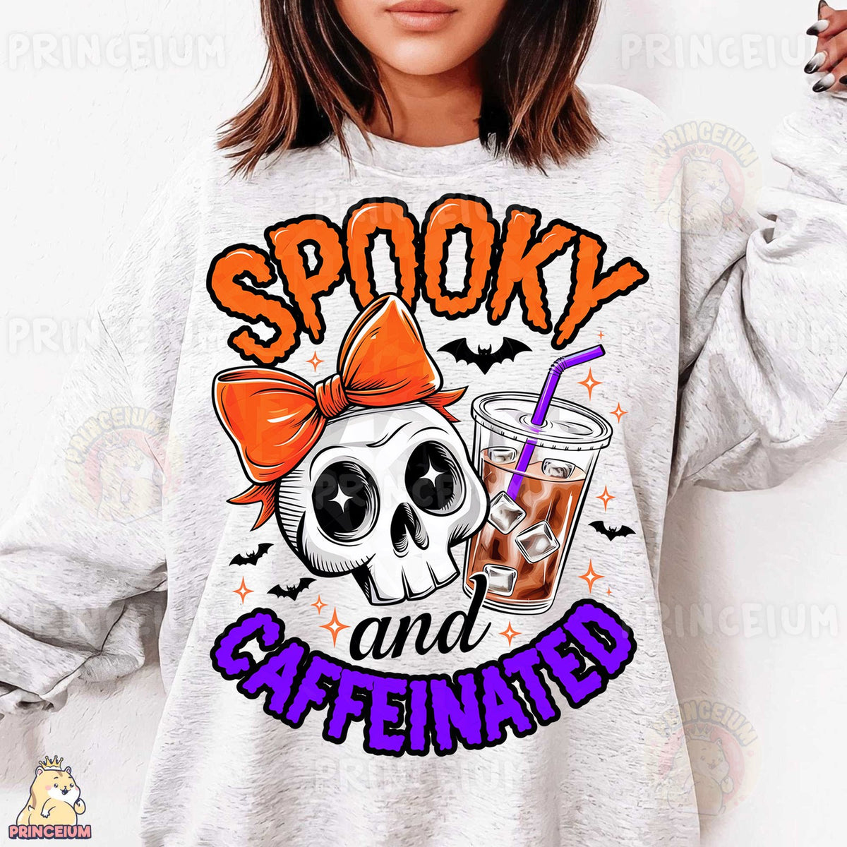 Spooky and Caffeinated Skull