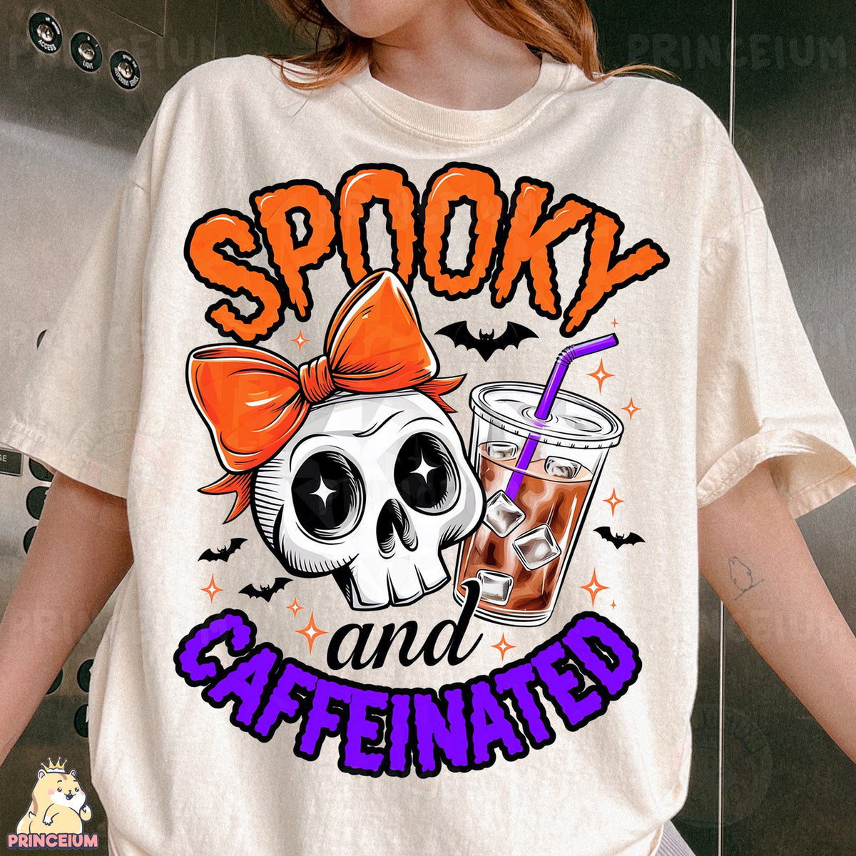 Spooky and Caffeinated Skull