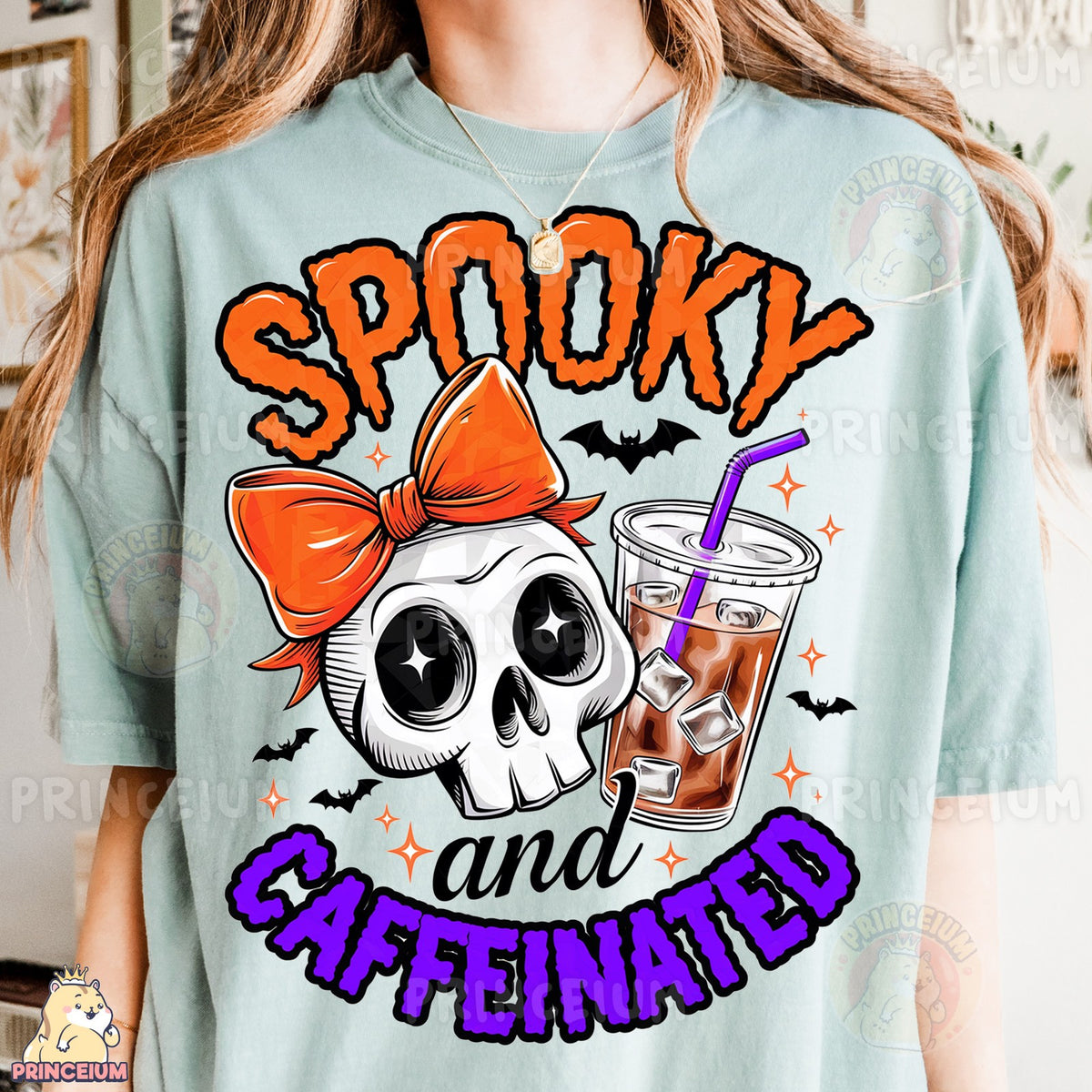 Spooky and Caffeinated Skull