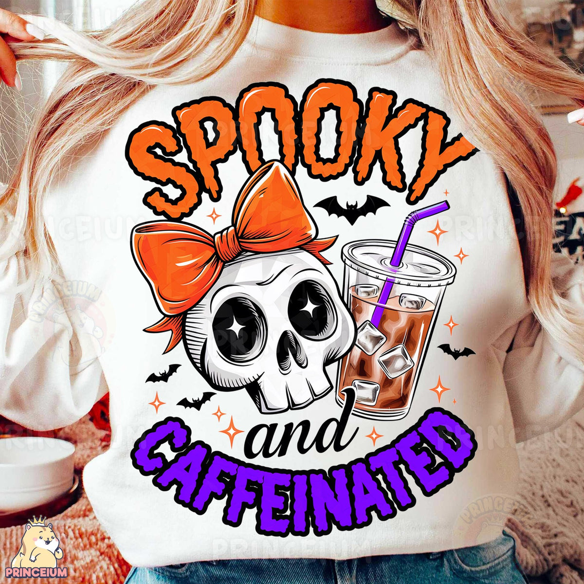 Spooky and Caffeinated Skull