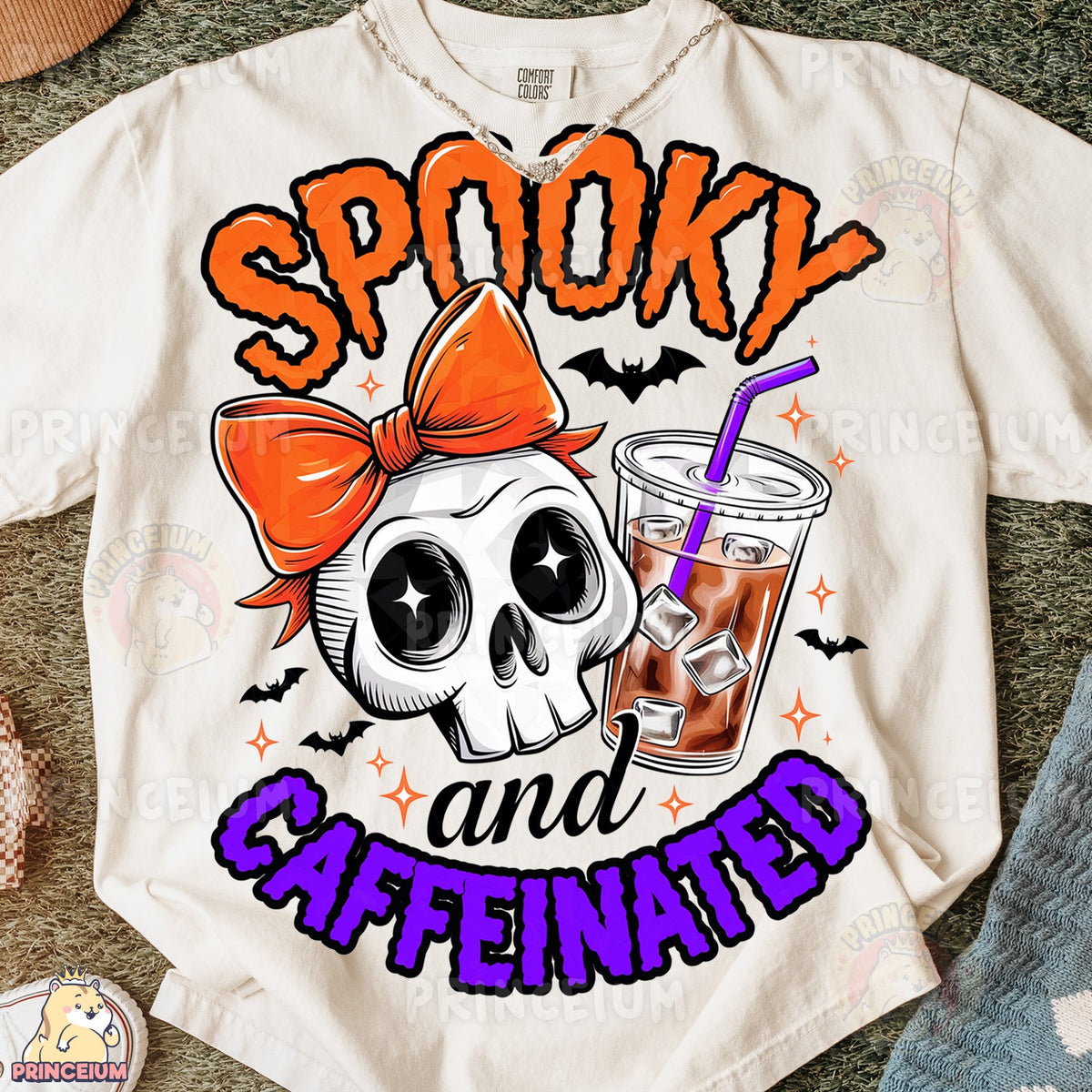 Spooky and Caffeinated Skull