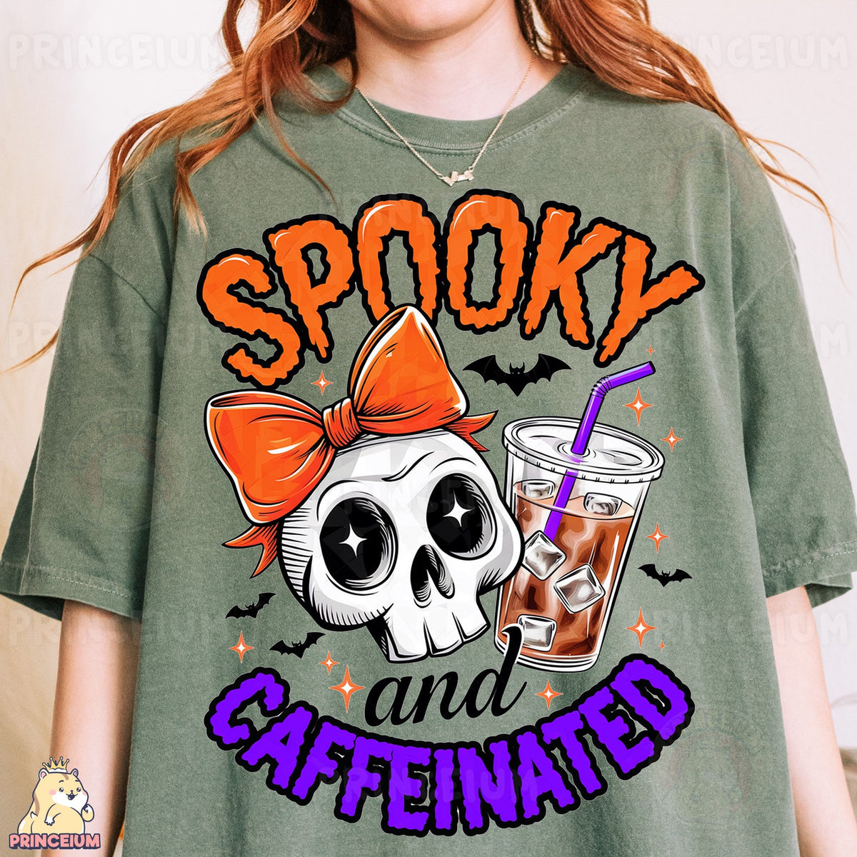 Spooky and Caffeinated Skull