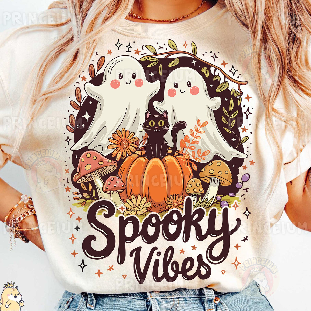 Spooky Vibes Ghosts