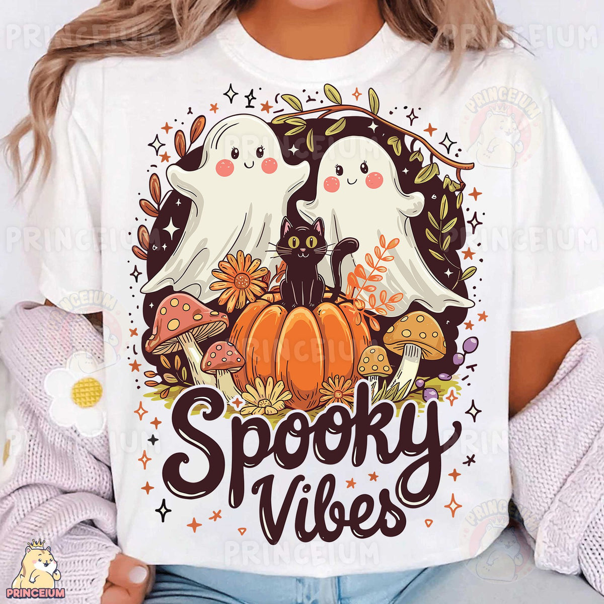 Spooky Vibes Ghosts