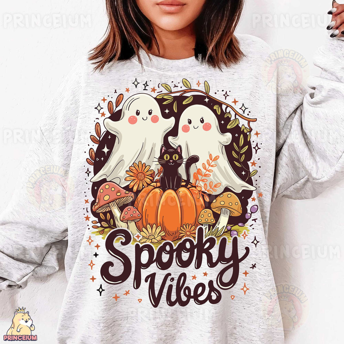 Spooky Vibes Ghosts