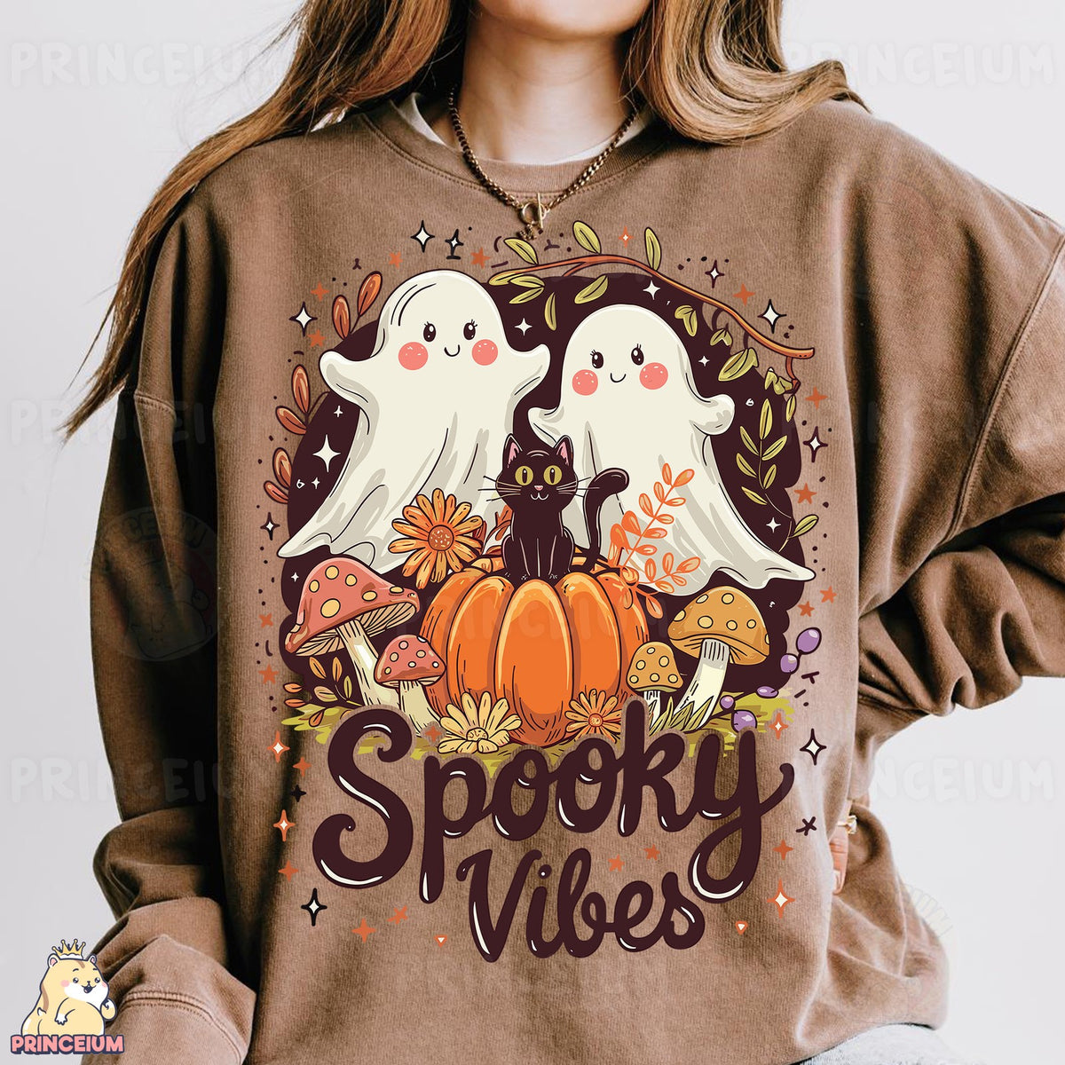 Spooky Vibes Ghosts