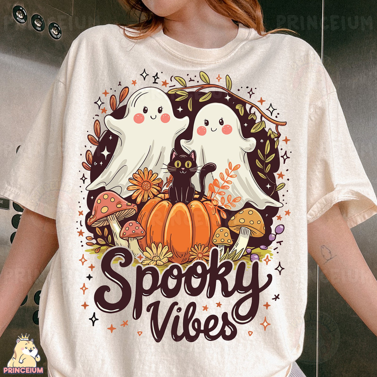 Spooky Vibes Ghosts