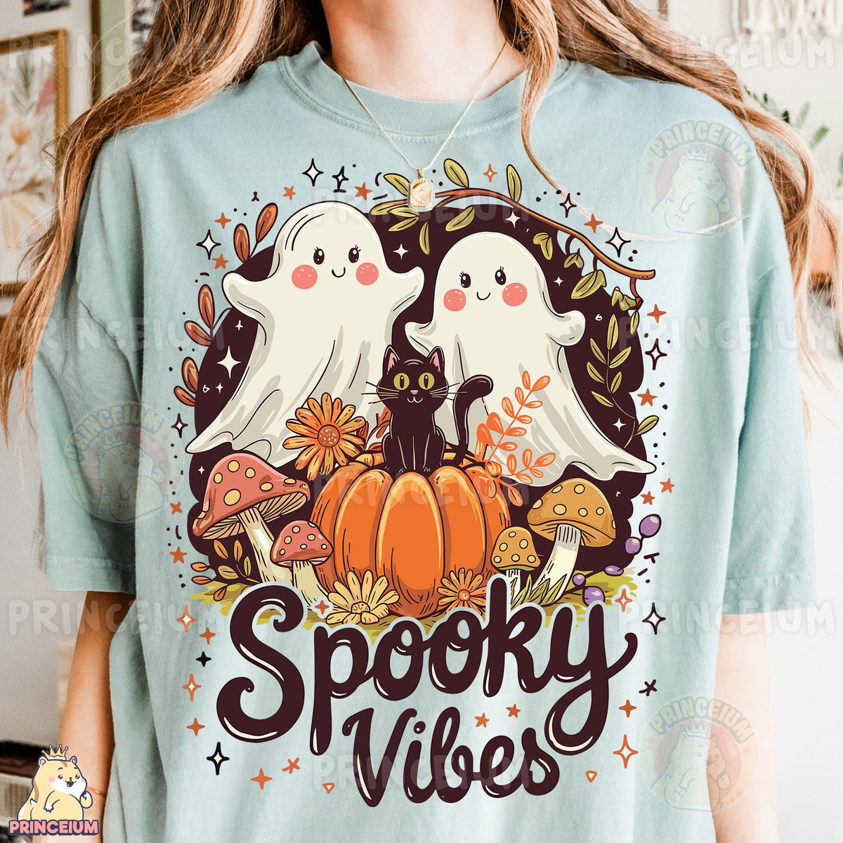 Spooky Vibes Ghosts