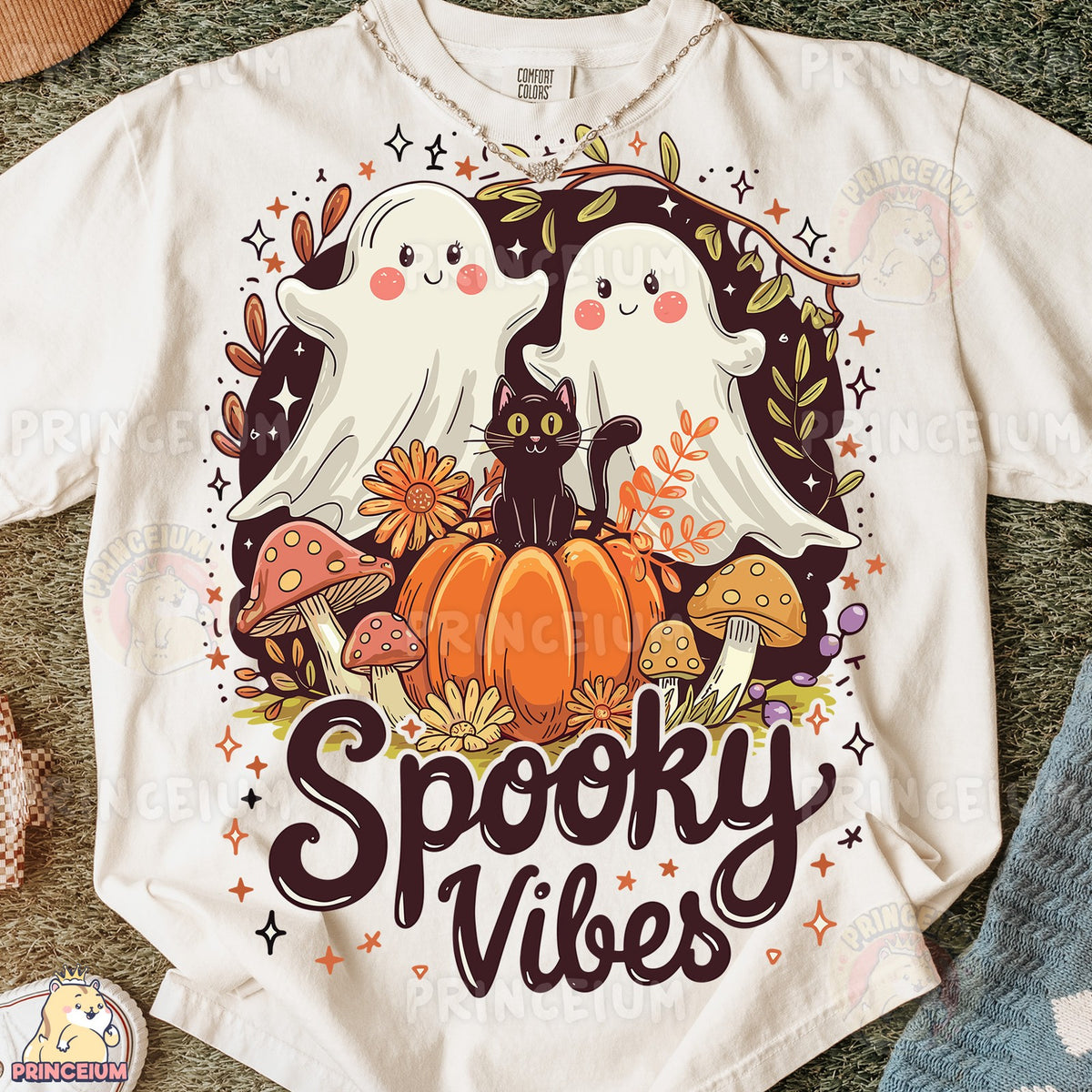 Spooky Vibes Ghosts