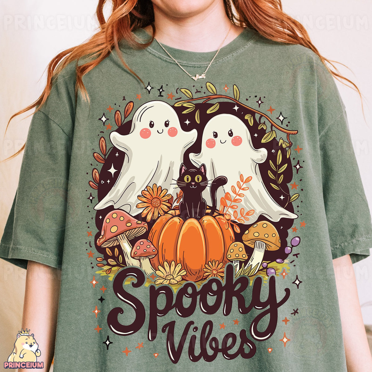 Spooky Vibes Ghosts