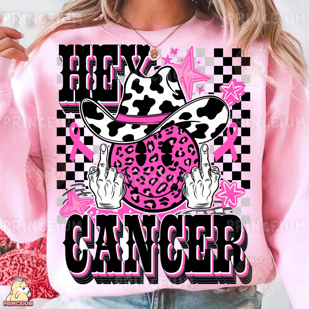 Hey Cancer Cowboy Smiley