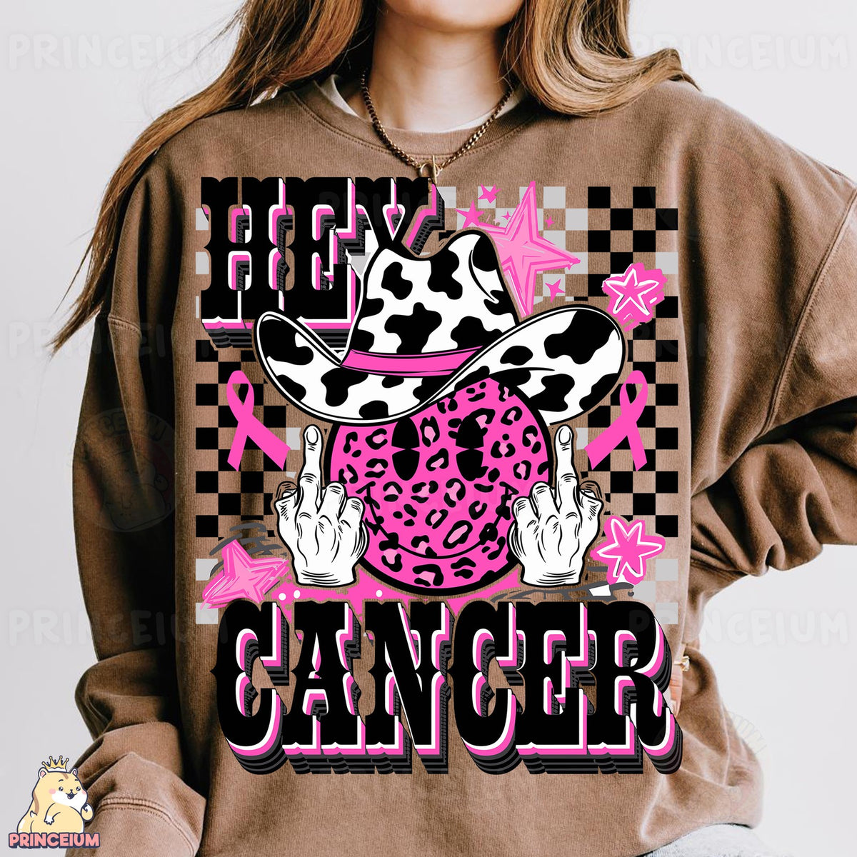 Hey Cancer Cowboy Smiley