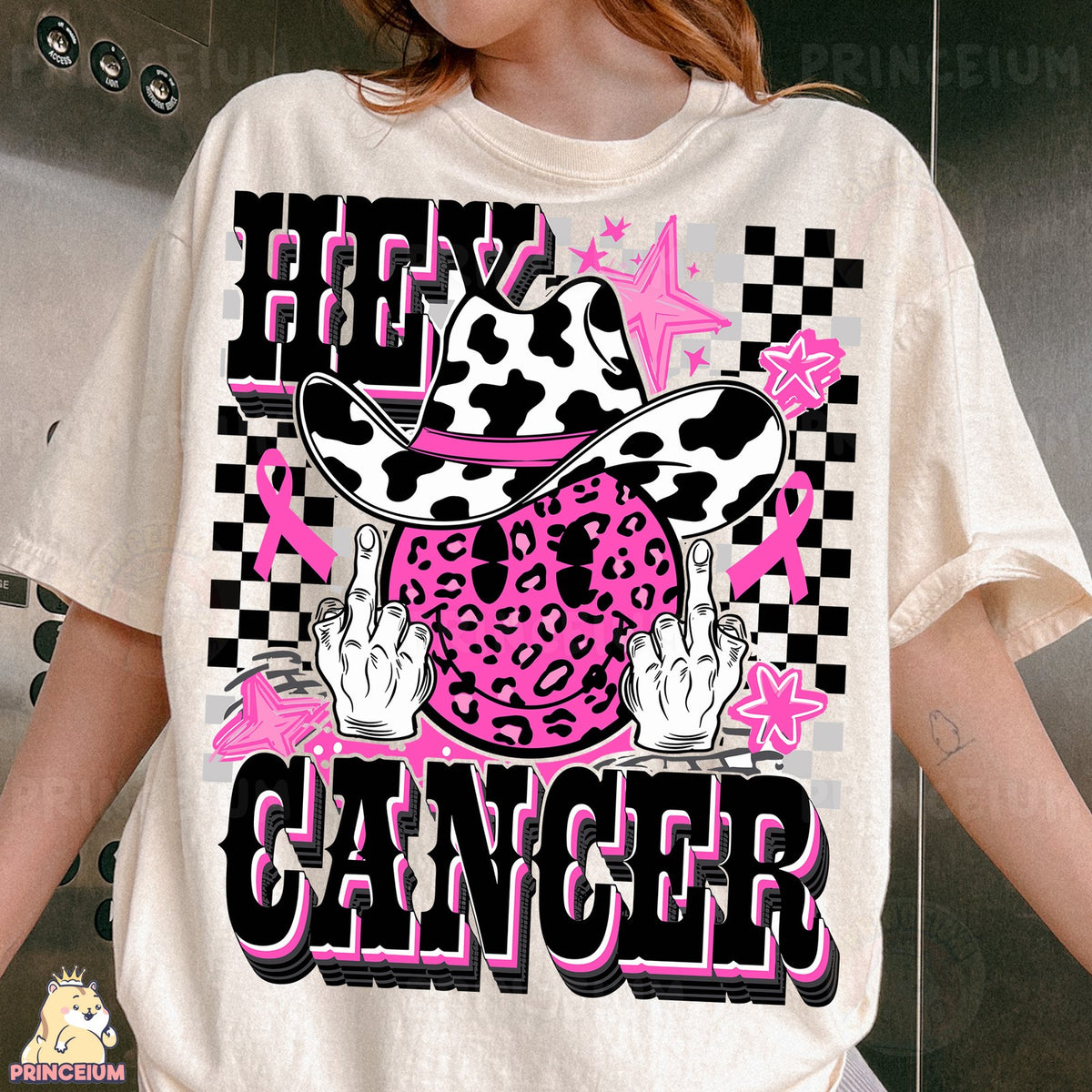 Hey Cancer Cowboy Smiley