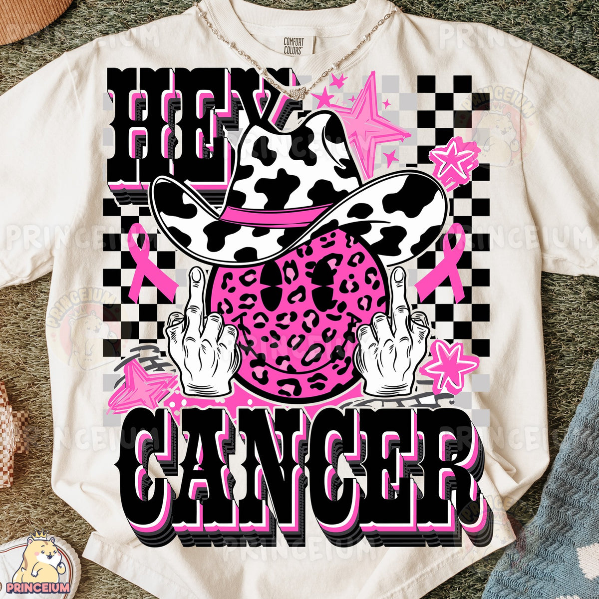 Hey Cancer Cowboy Smiley