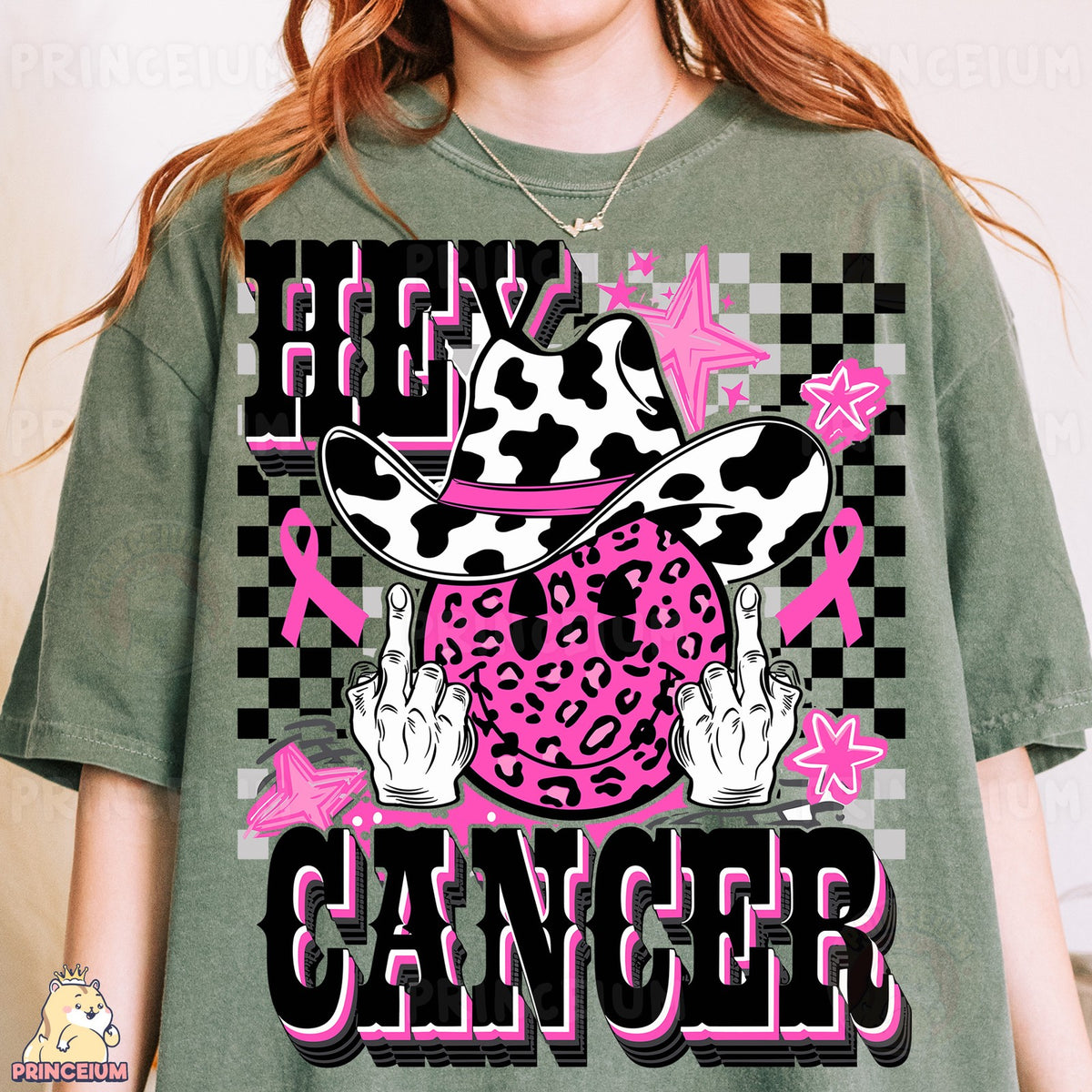 Hey Cancer Cowboy Smiley