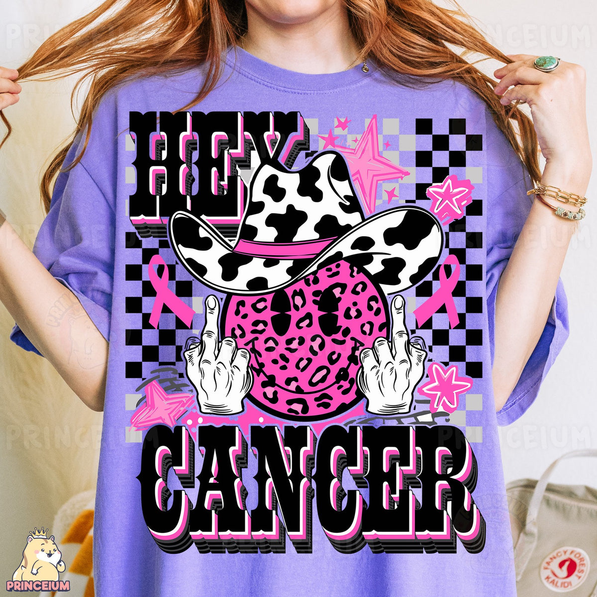 Hey Cancer Cowboy Smiley