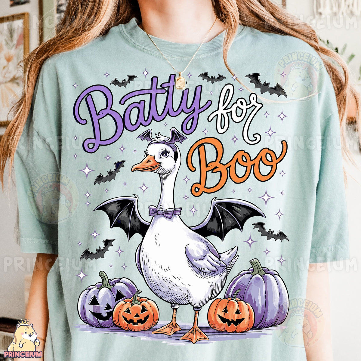 Batty for Boo Goose