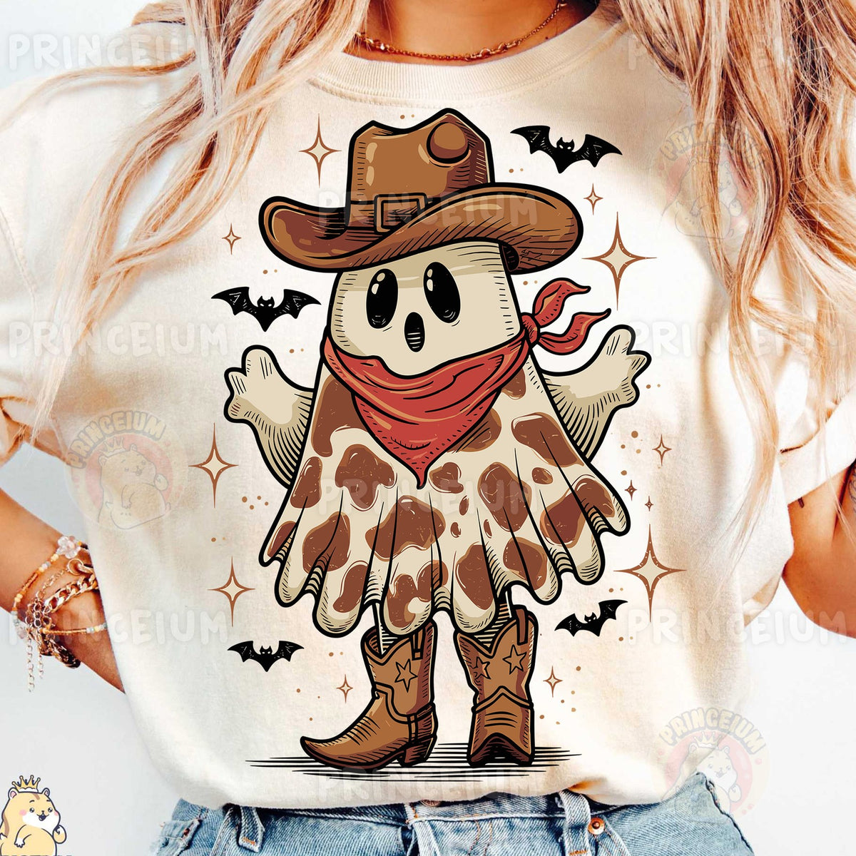Cowboy Ghost in Poncho