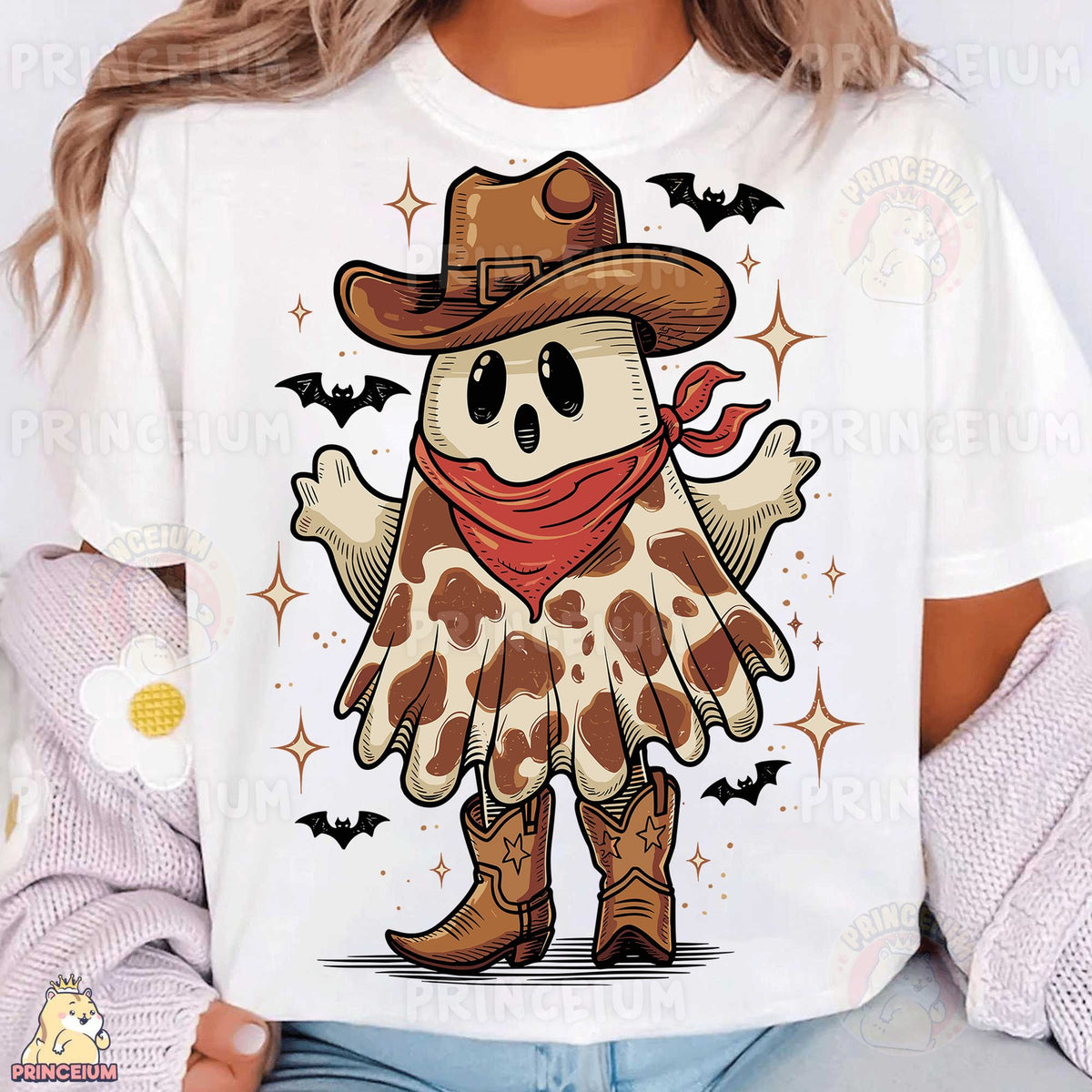 Cowboy Ghost in Poncho