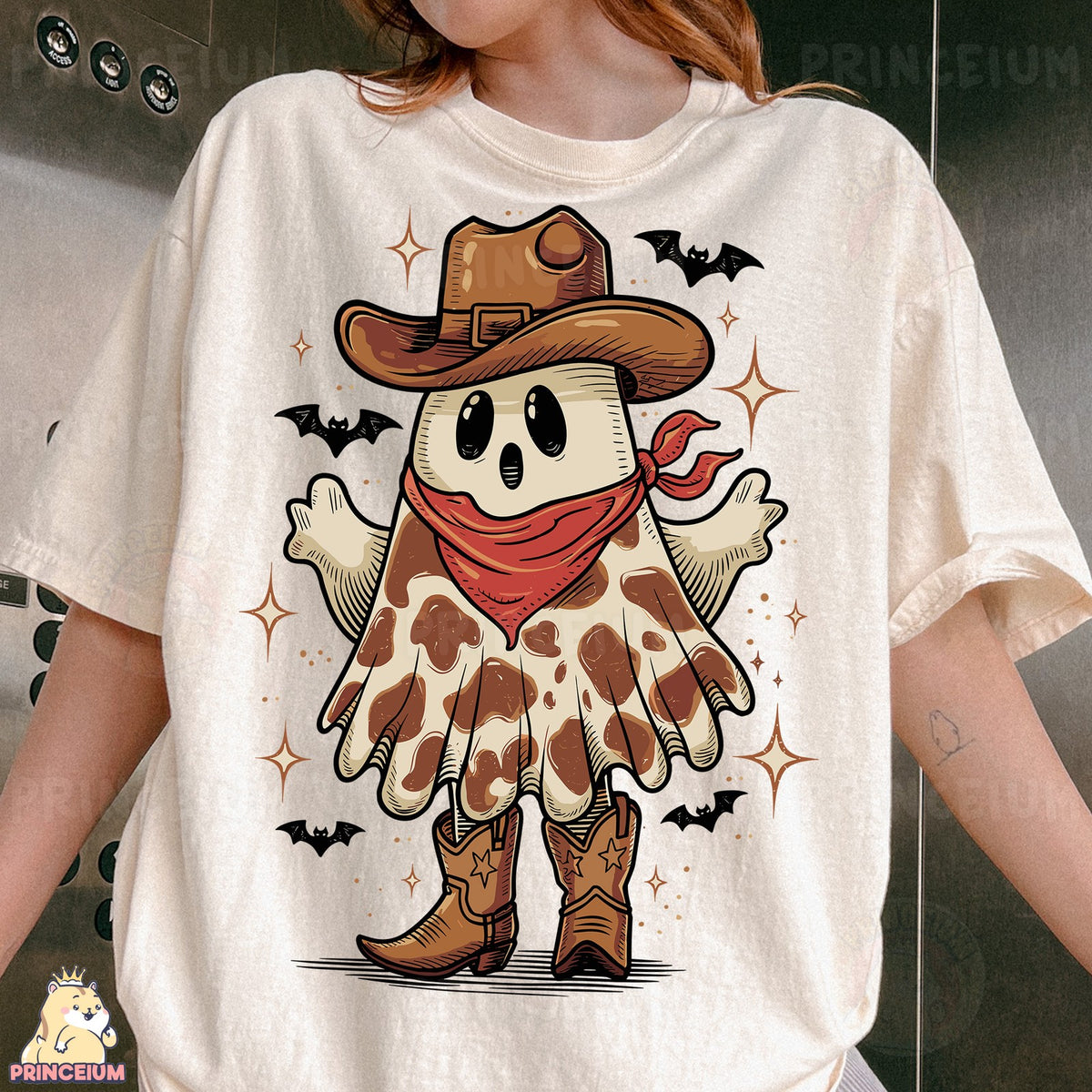 Cowboy Ghost in Poncho