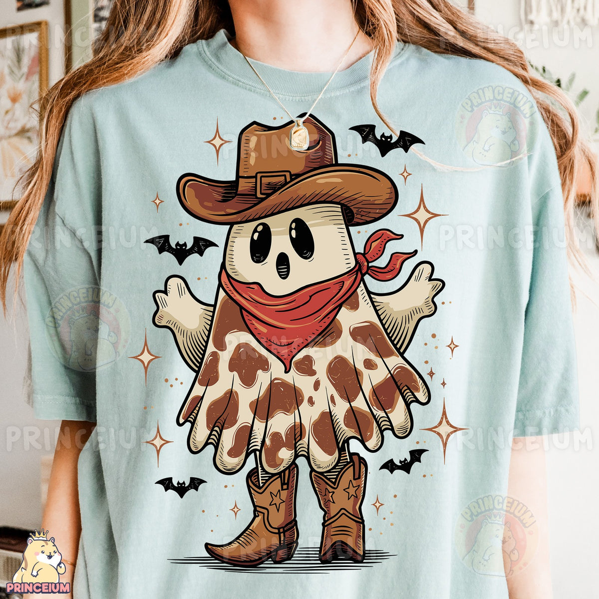 Cowboy Ghost in Poncho