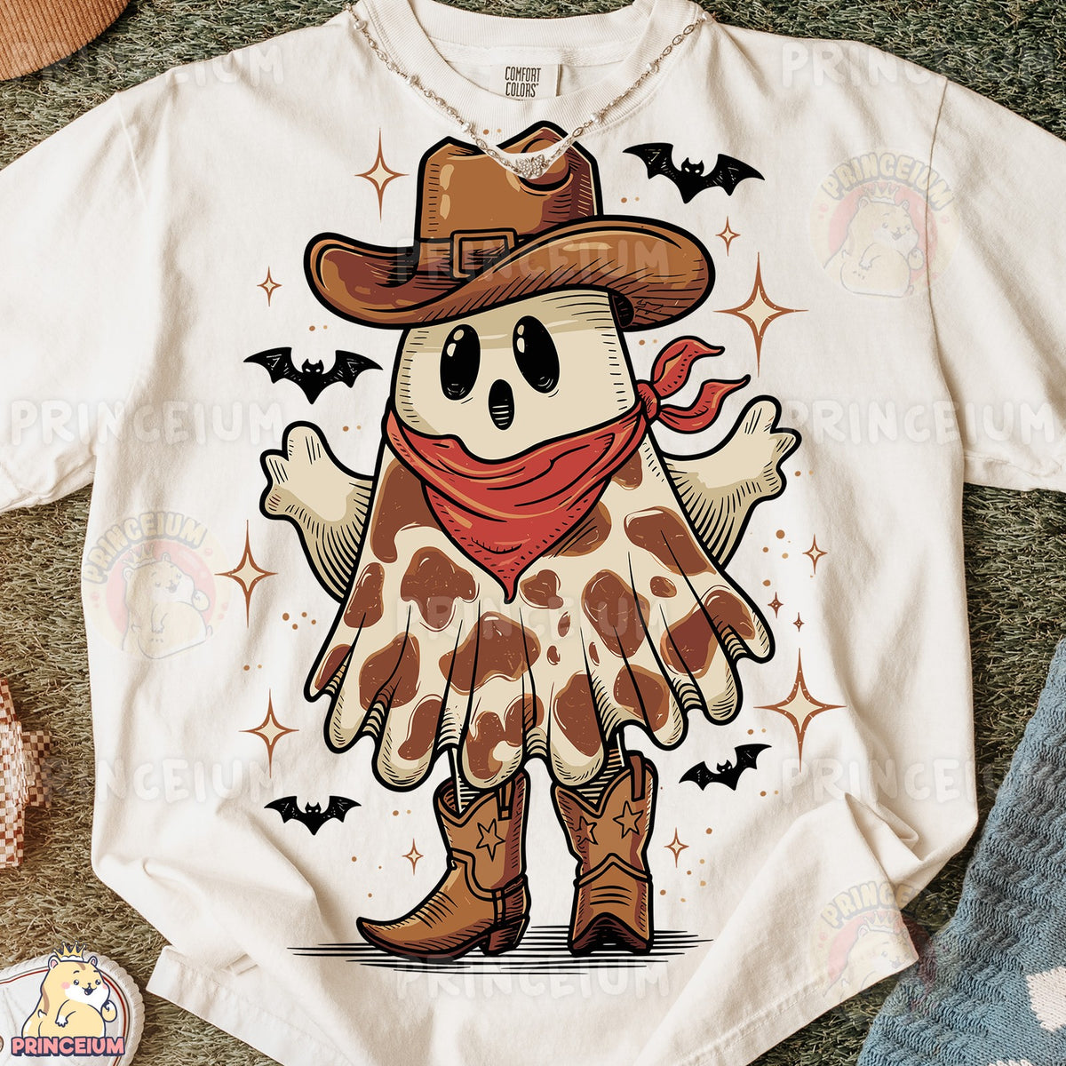 Cowboy Ghost in Poncho