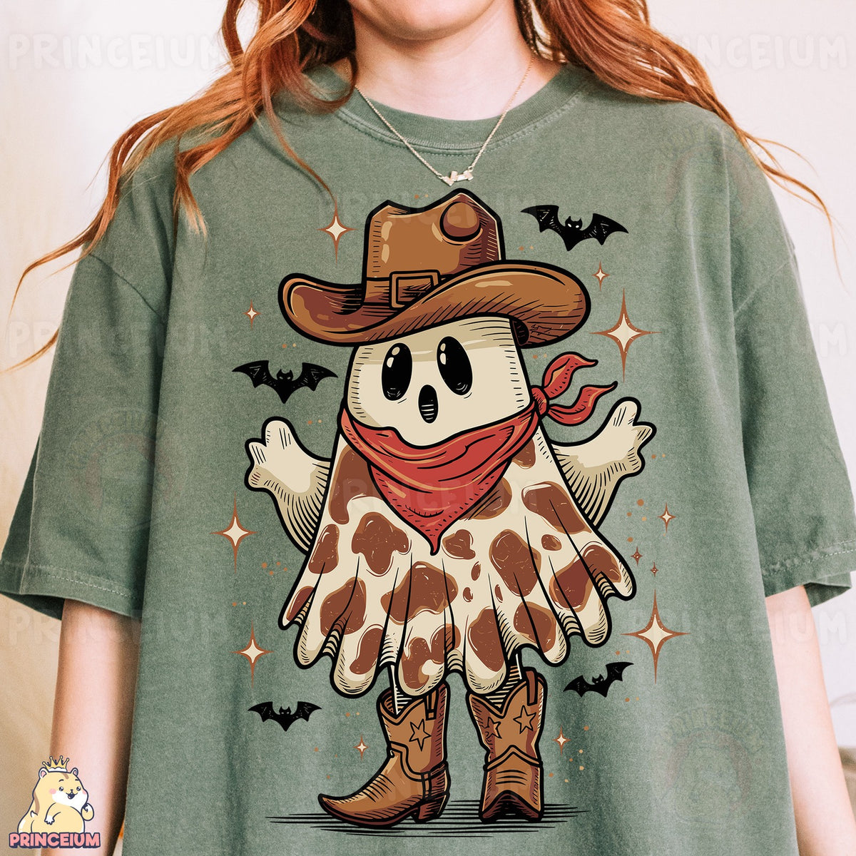 Cowboy Ghost in Poncho