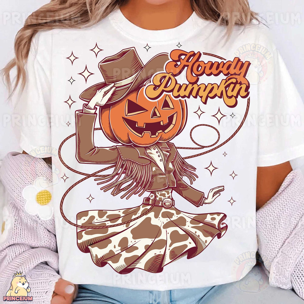 Howdy Pumpkin Cowgirl