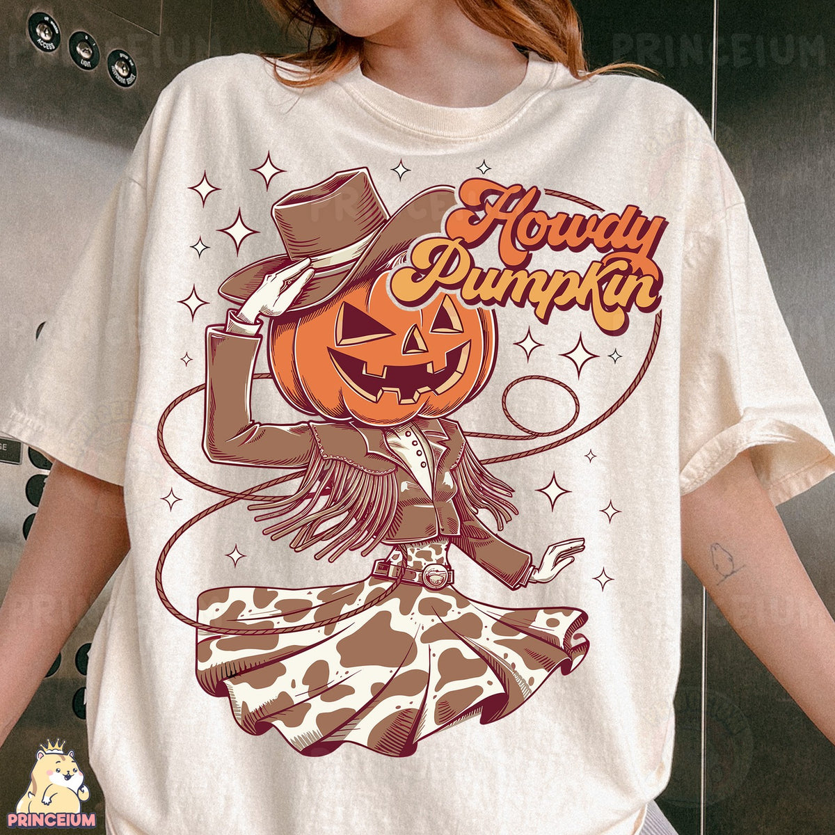 Howdy Pumpkin Cowgirl
