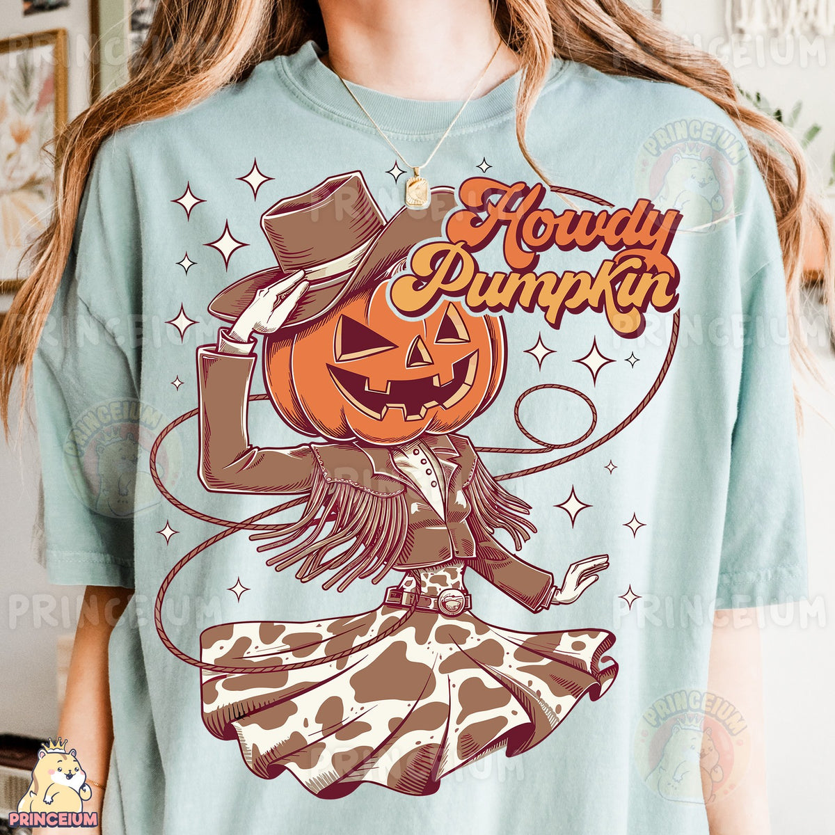 Howdy Pumpkin Cowgirl